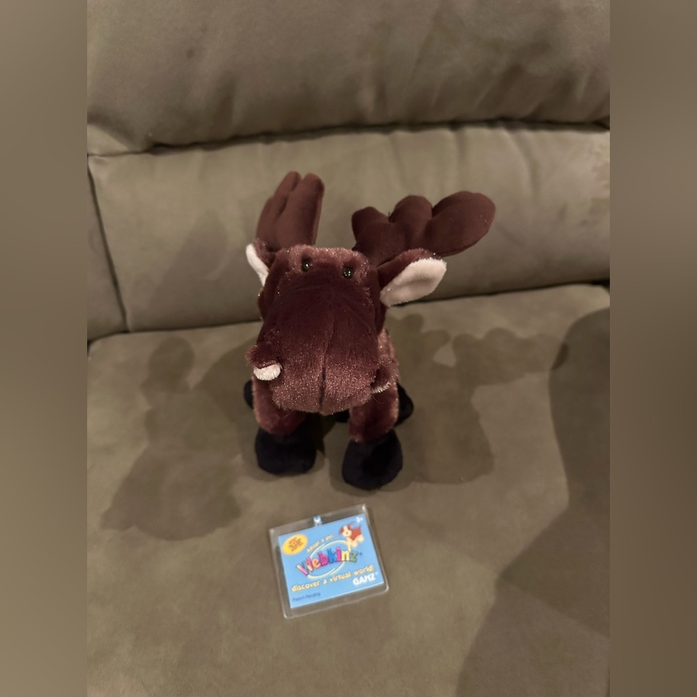 Webkinz moose with sealed code